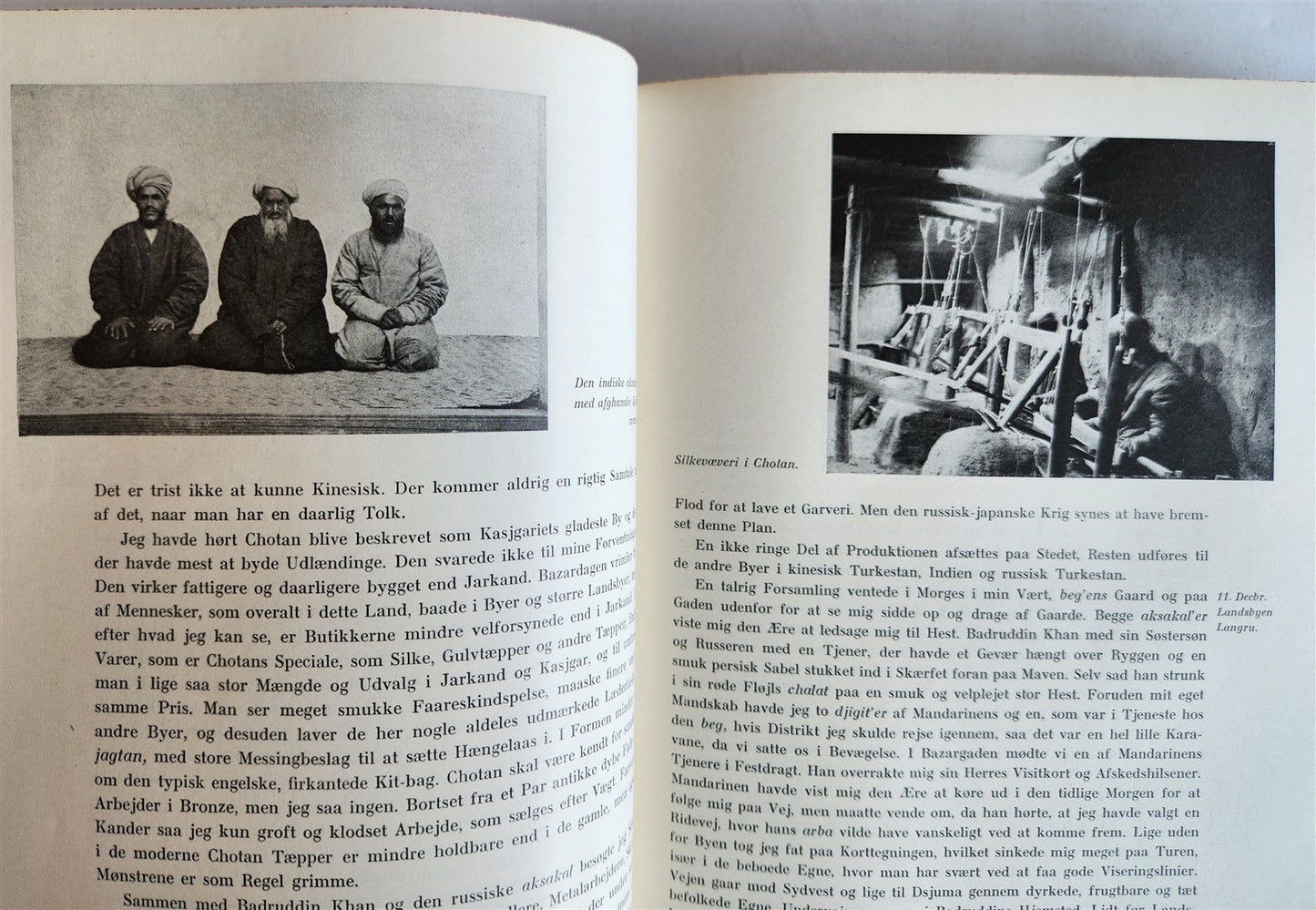 1941 FROM SAMARKAND to PEKING by Mannerheim antique in DANISH ILLUSTRATED