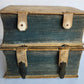 1701 RARE SERMONS of Trauner 2 VOLUMES antique scarce PIGSKIN BINDING