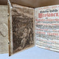 1701 RARE SERMONS of Trauner 2 VOLUMES antique scarce PIGSKIN BINDING