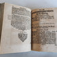 1701 RARE SERMONS of Trauner 2 VOLUMES antique scarce PIGSKIN BINDING