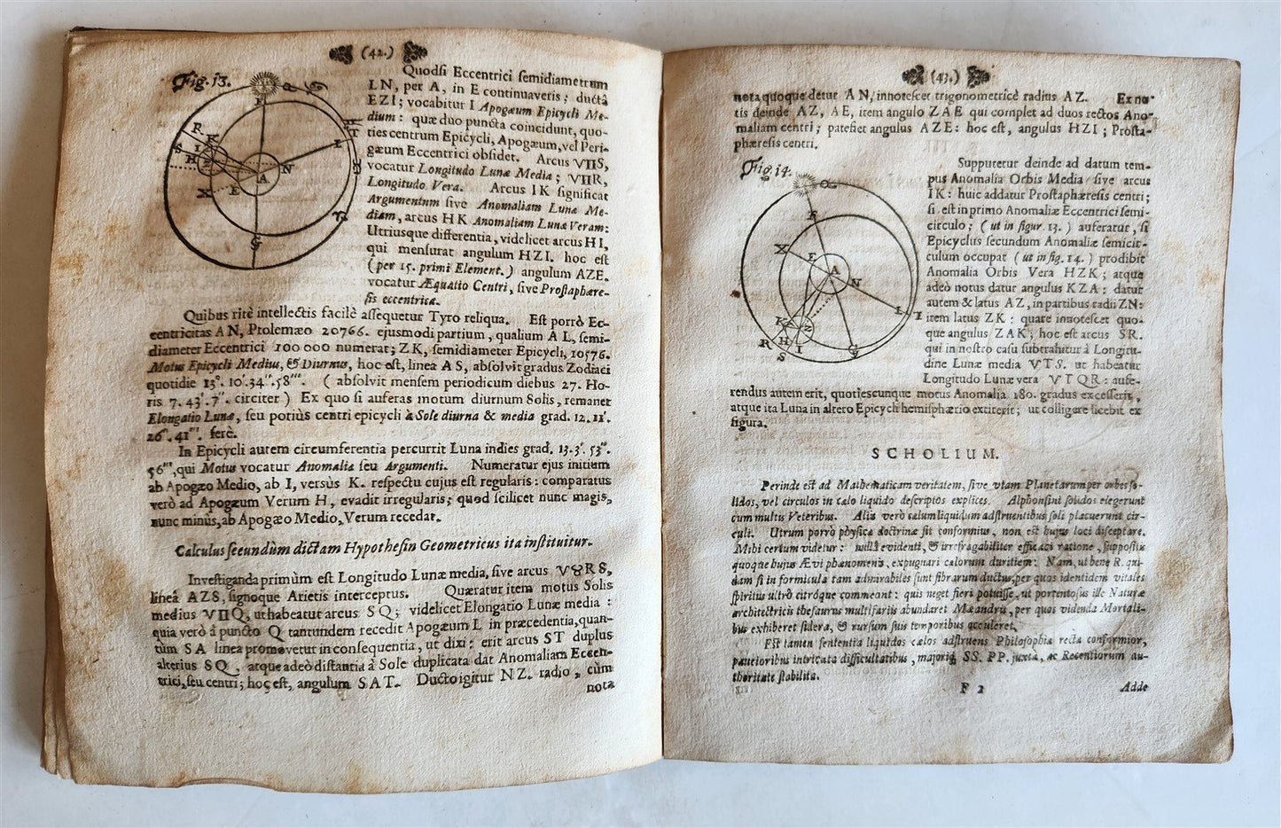1682 ASTRONOMY ECLIPSES antique Tenebrae Summatim Illustratae Doctrina Eclipsium