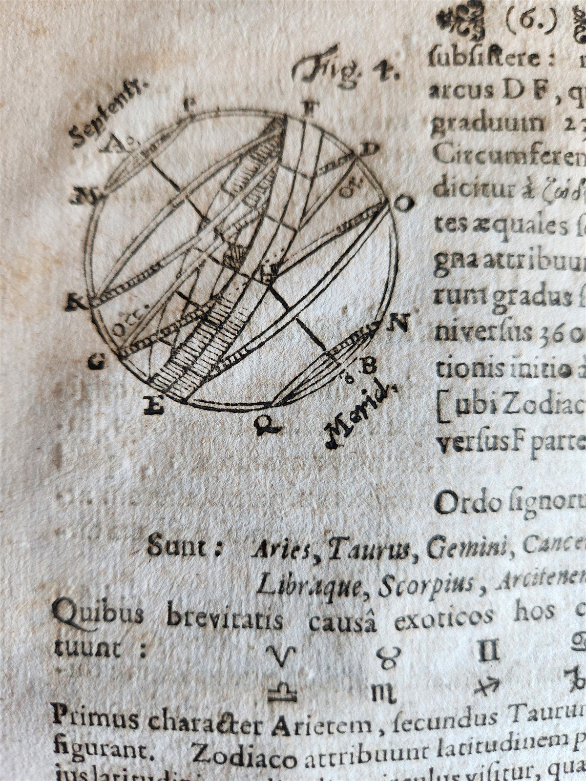 1682 ASTRONOMY ECLIPSES antique Tenebrae Summatim Illustratae Doctrina Eclipsium