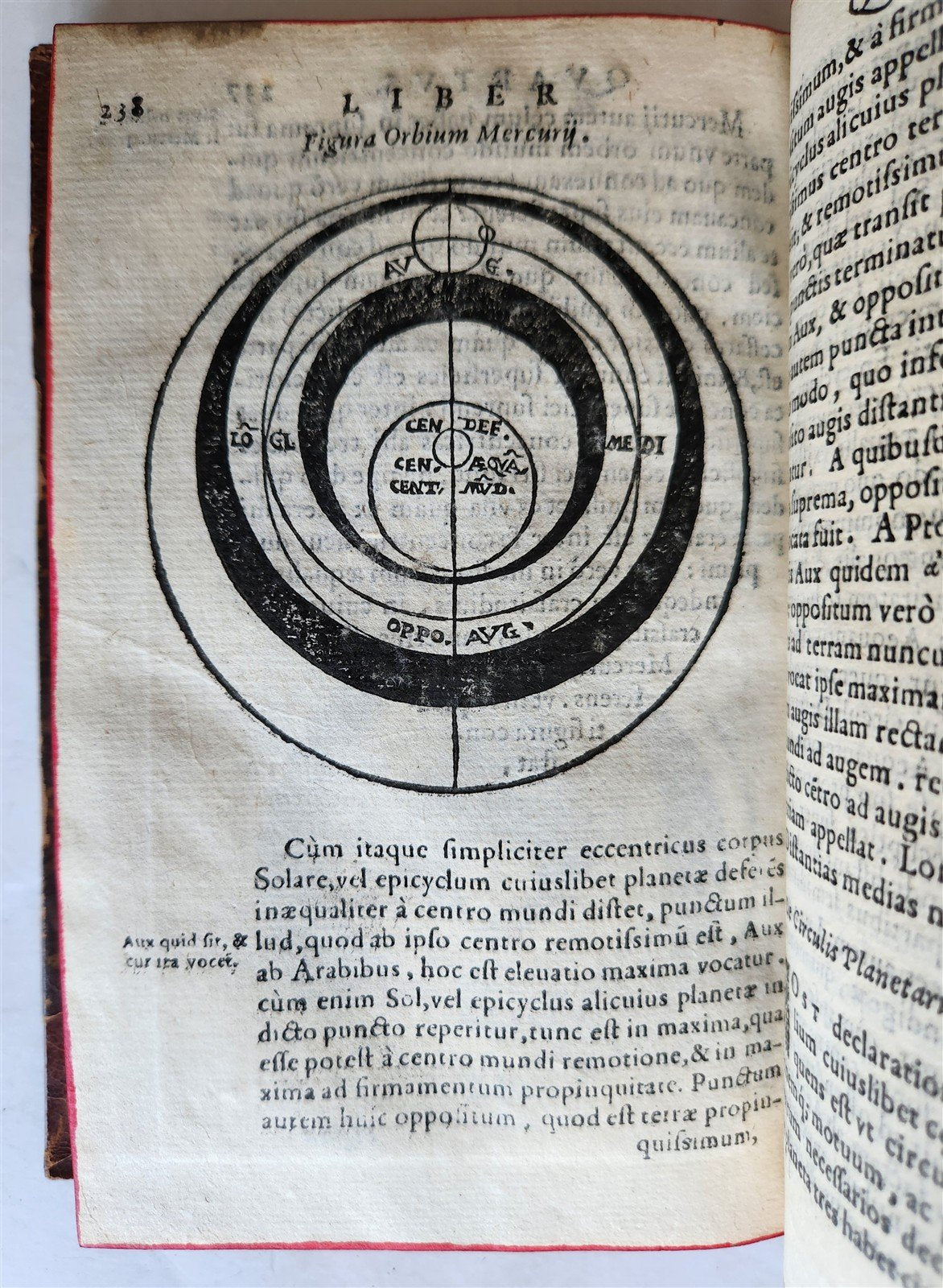 1585 COSMOGRAPHIA by Francesco Barozzi antique ILLUSTRATED 16th CENTURY rare