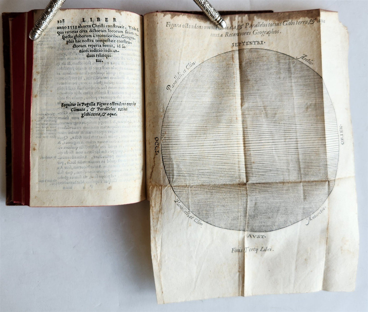1585 COSMOGRAPHIA by Francesco Barozzi antique ILLUSTRATED 16th CENTURY rare