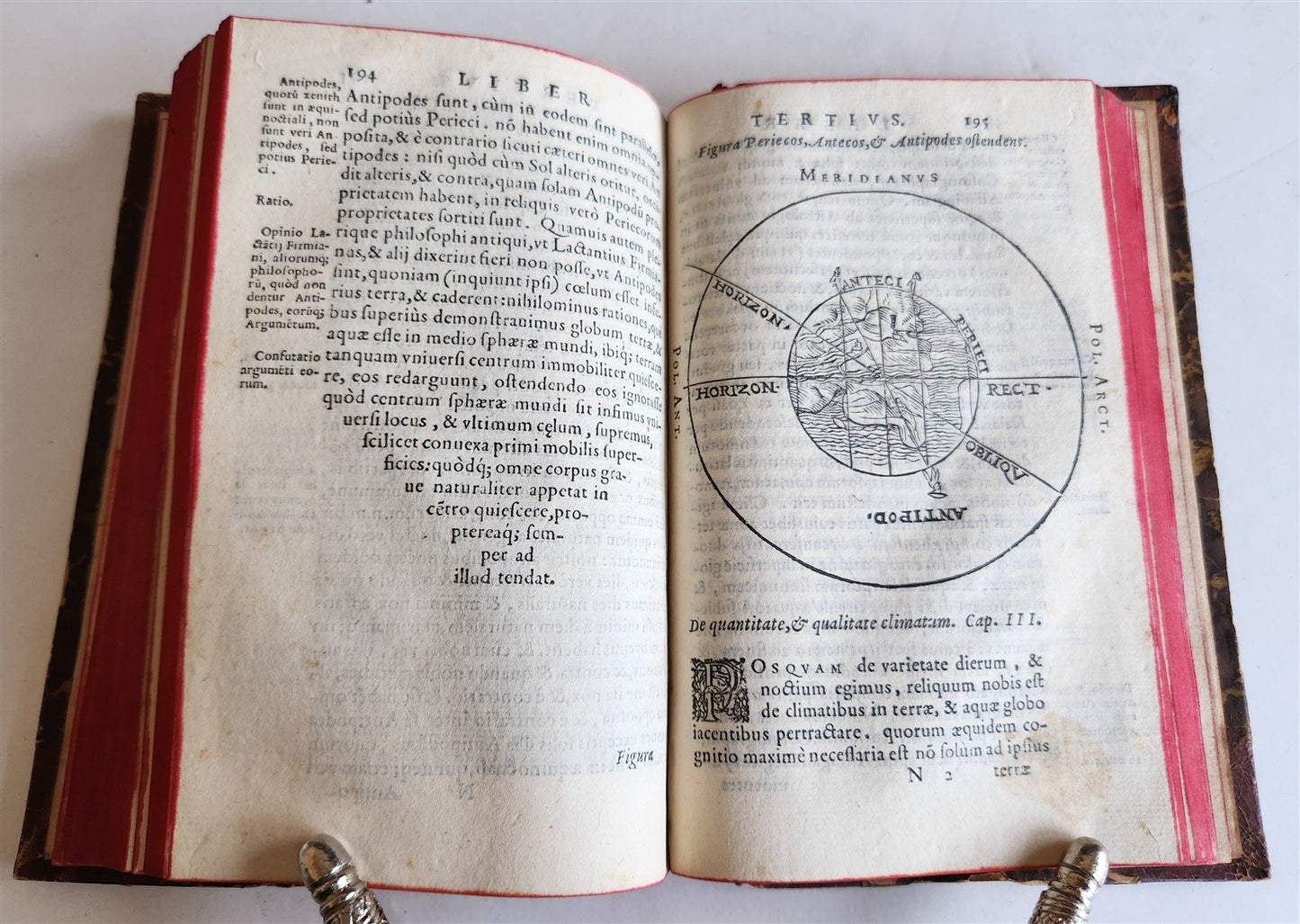 1585 COSMOGRAPHIA by Francesco Barozzi antique ILLUSTRATED 16th CENTURY rare