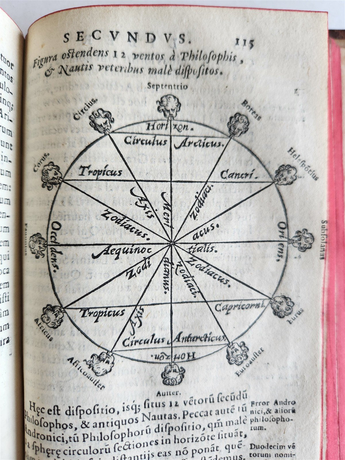1585 COSMOGRAPHIA by Francesco Barozzi antique ILLUSTRATED 16th CENTURY rare