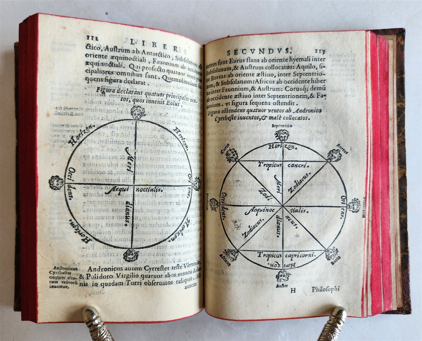 1585 COSMOGRAPHIA by Francesco Barozzi antique ILLUSTRATED 16th CENTURY rare