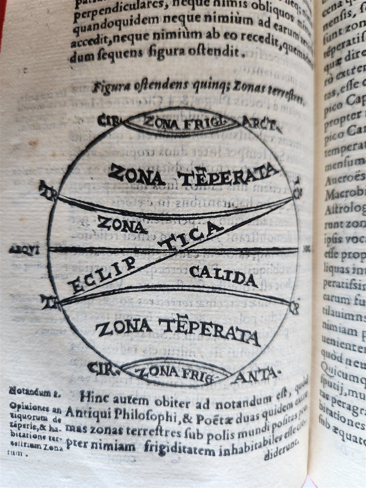 1585 COSMOGRAPHIA by Francesco Barozzi antique ILLUSTRATED 16th CENTURY rare