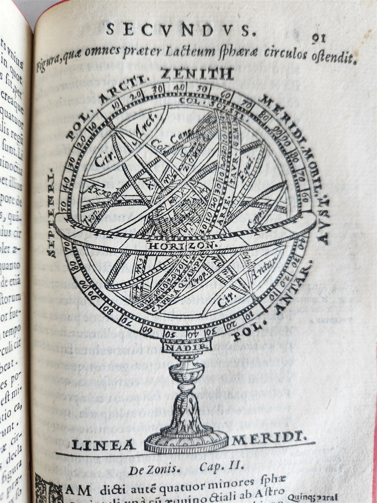 1585 COSMOGRAPHIA by Francesco Barozzi antique ILLUSTRATED 16th CENTURY rare
