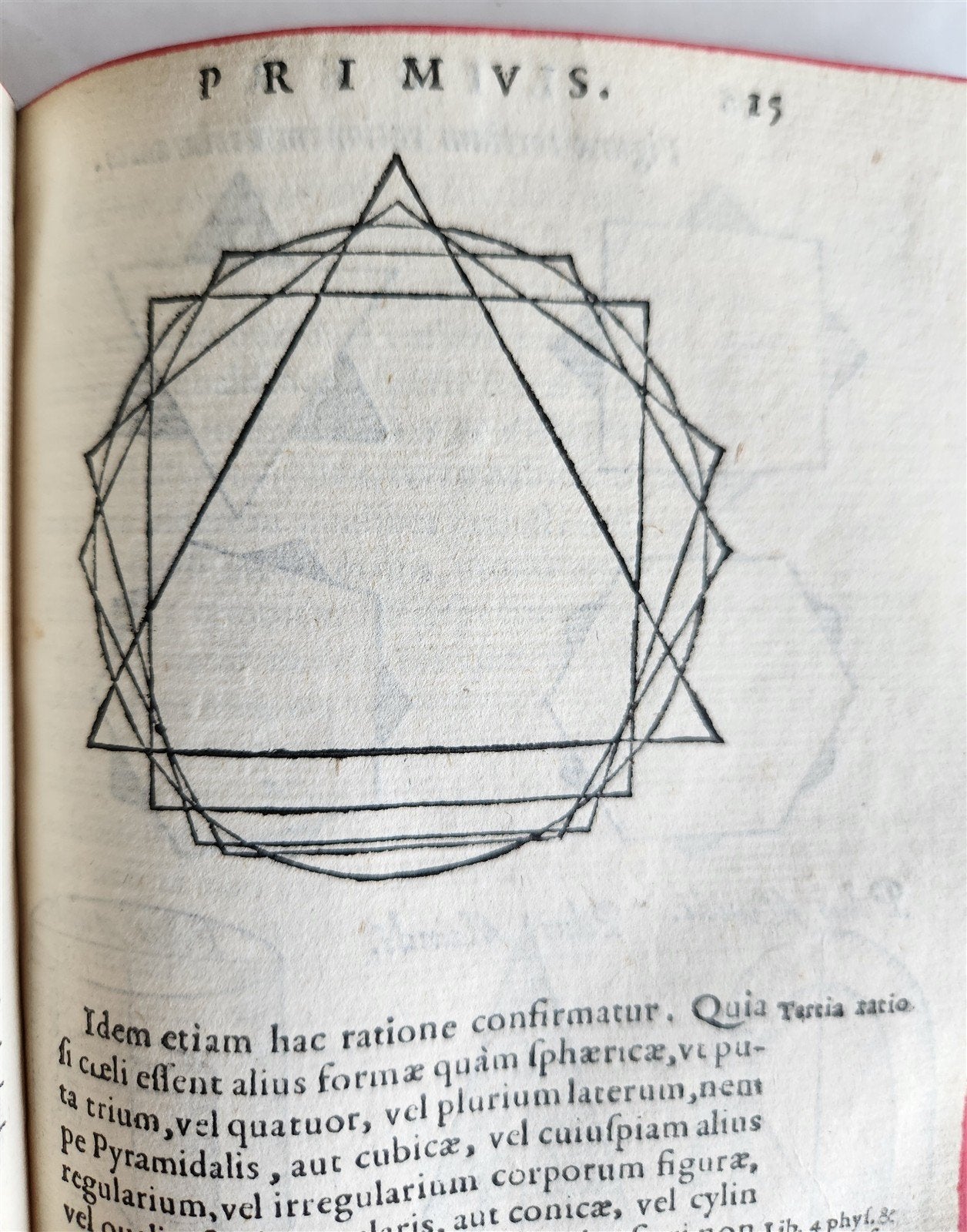 1585 COSMOGRAPHIA by Francesco Barozzi antique ILLUSTRATED 16th CENTURY rare