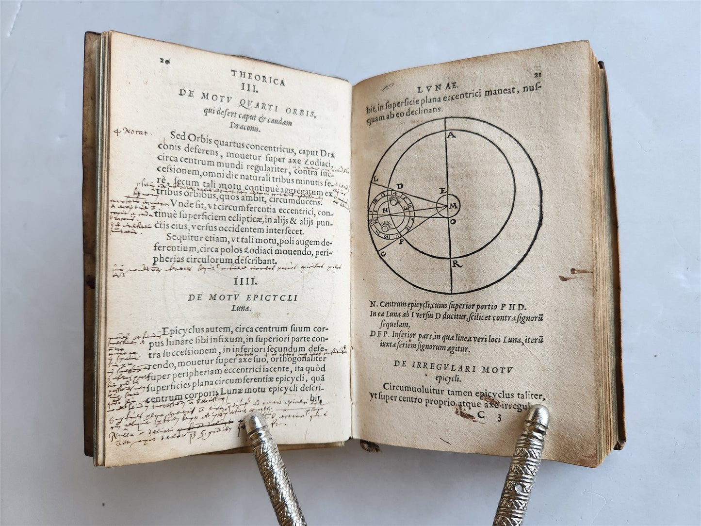 1581 ASTRONOMY Theoricae Novae Planetarum Georg PEURBACH & SACROBOSCO antique