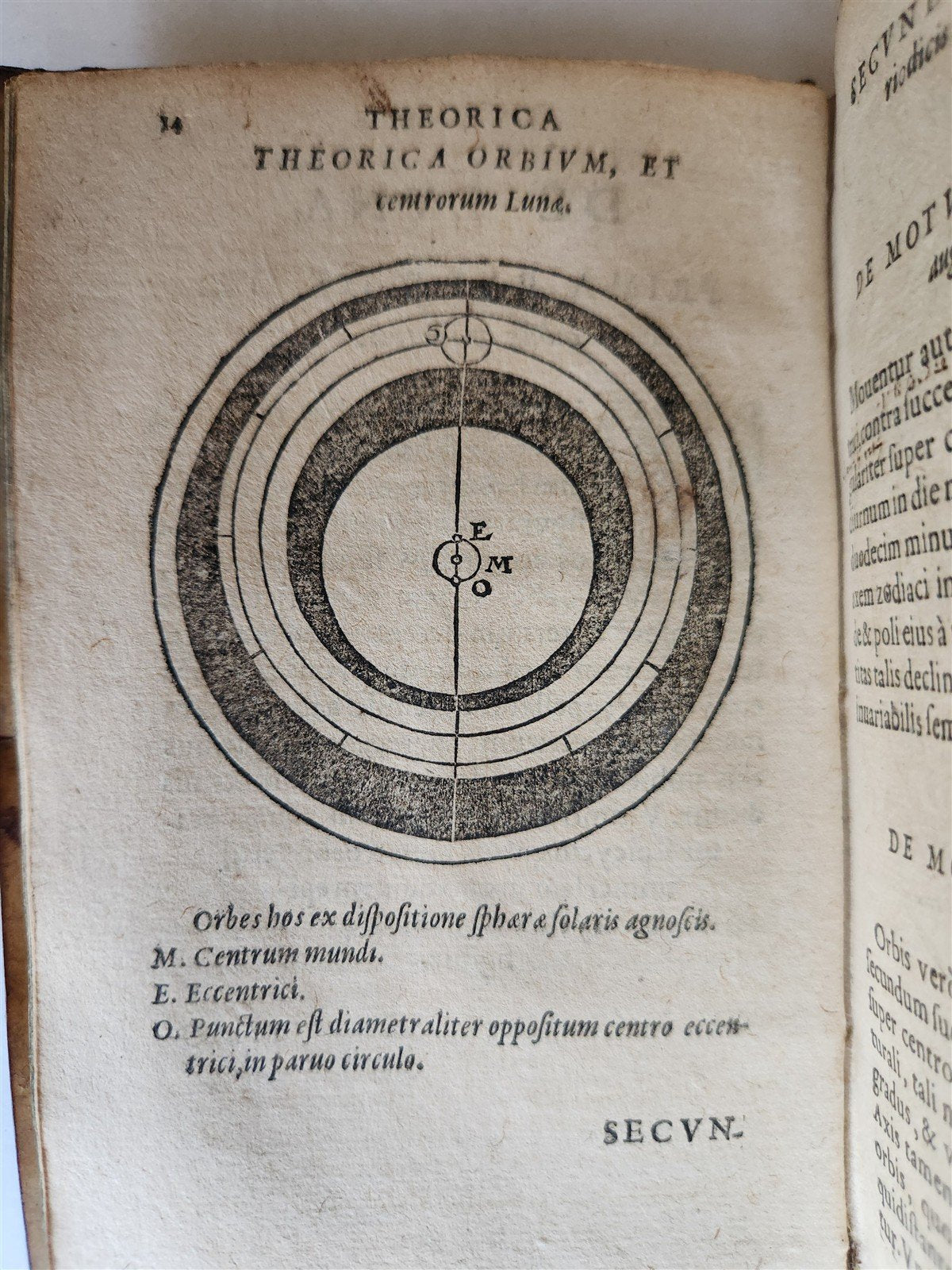 1581 ASTRONOMY Theoricae Novae Planetarum Georg PEURBACH & SACROBOSCO antique