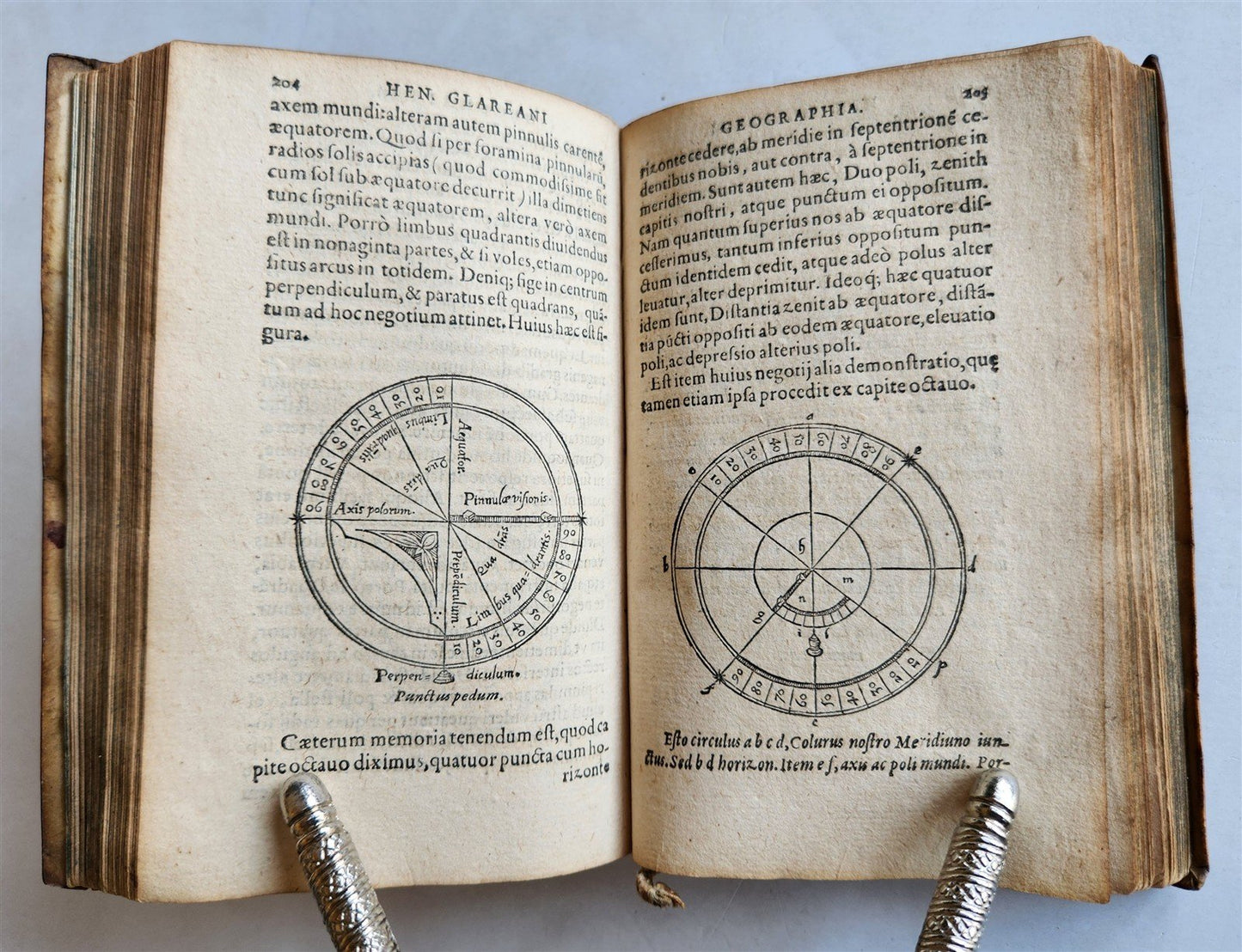 1581 ASTRONOMY Theoricae Novae Planetarum Georg PEURBACH & SACROBOSCO antique