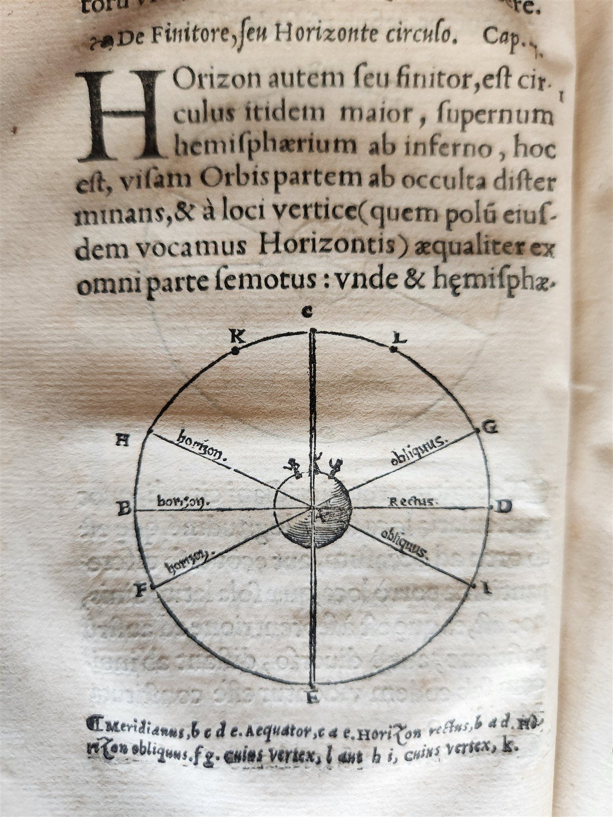 1542 ASTRONOMY De Mundi Sphaera sive Cosmographia primave Astronomiae antique