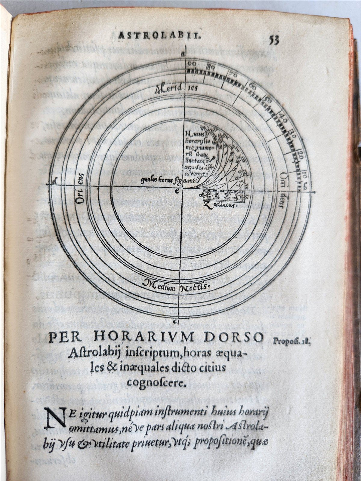 1553 ASTRONOMY Elucidatio Fabricae Ususque Astrolabii by J. STOEFFLER antique
