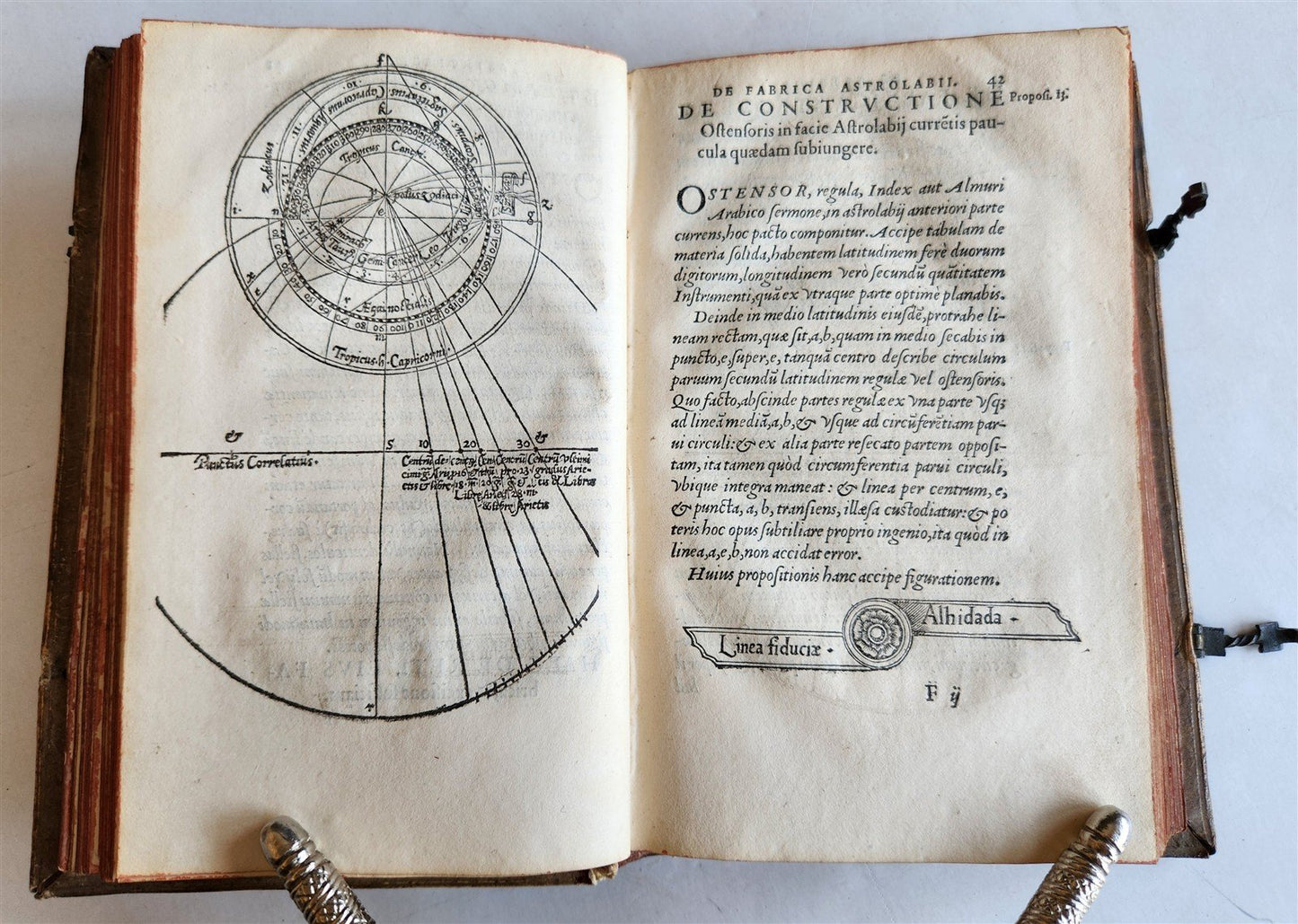 1553 ASTRONOMY Elucidatio Fabricae Ususque Astrolabii by J. STOEFFLER antique