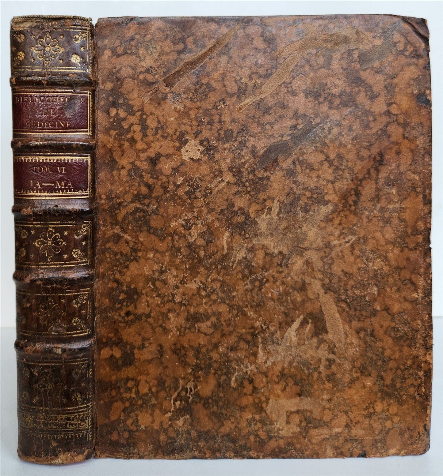 1761 MEDICAL TREATISE ILLUSTRATED ANATOMY by Francois PLANQUE antique V.6