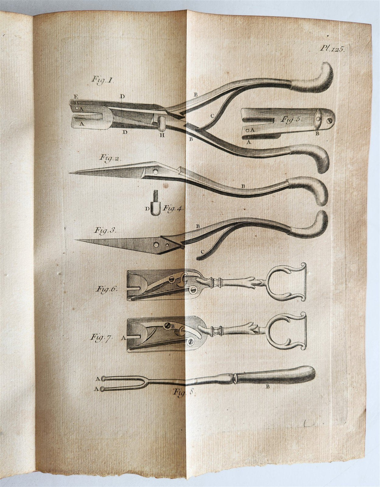 1761 MEDICAL TREATISE ILLUSTRATED ANATOMY by Francois PLANQUE antique V.6