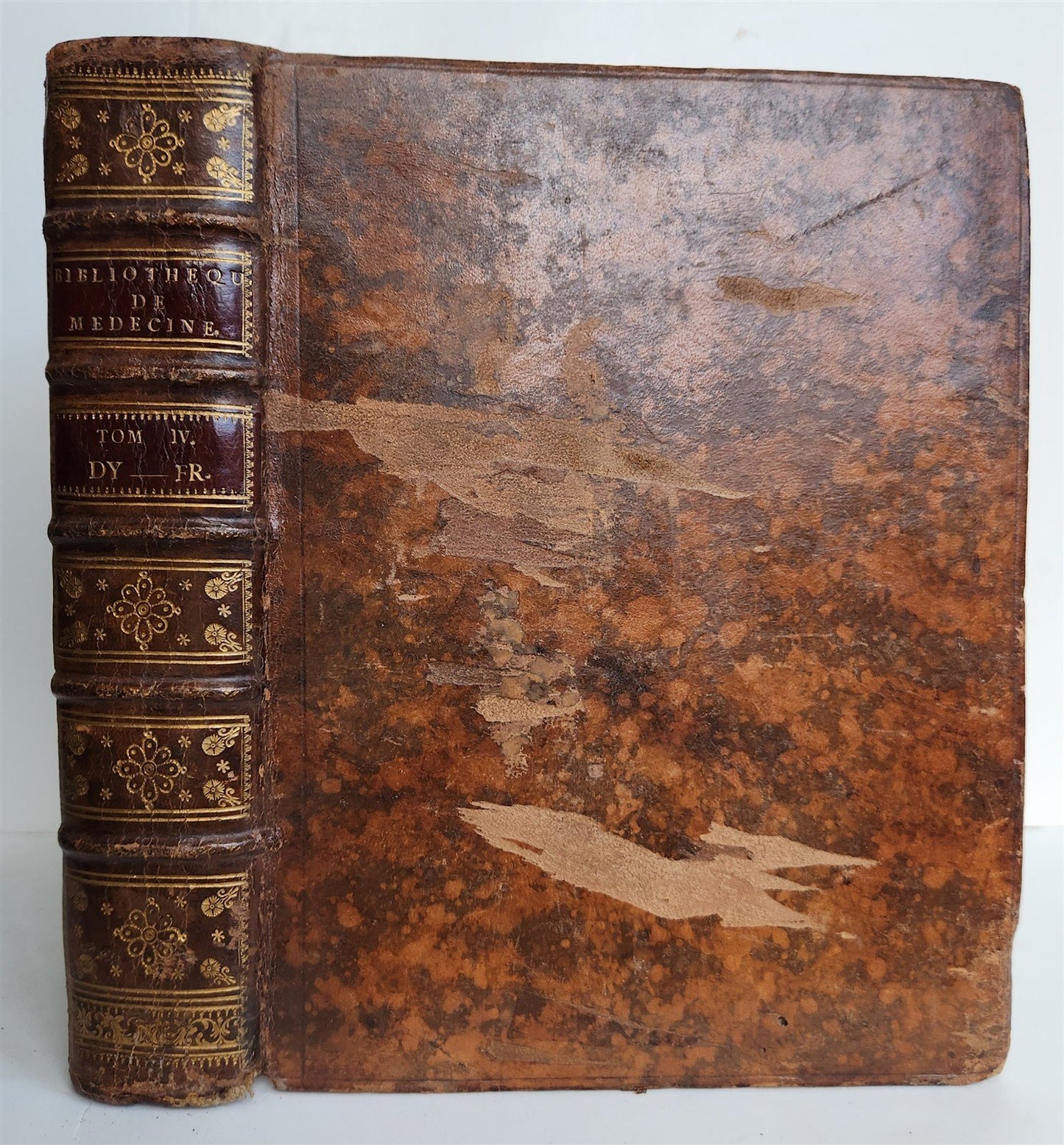 1753 MEDICAL TREATISE ILLUSTRATED ANATOMY by Francois PLANQUE antique V. 4