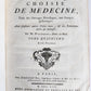 1753 MEDICAL TREATISE ILLUSTRATED ANATOMY by Francois PLANQUE antique V. 4
