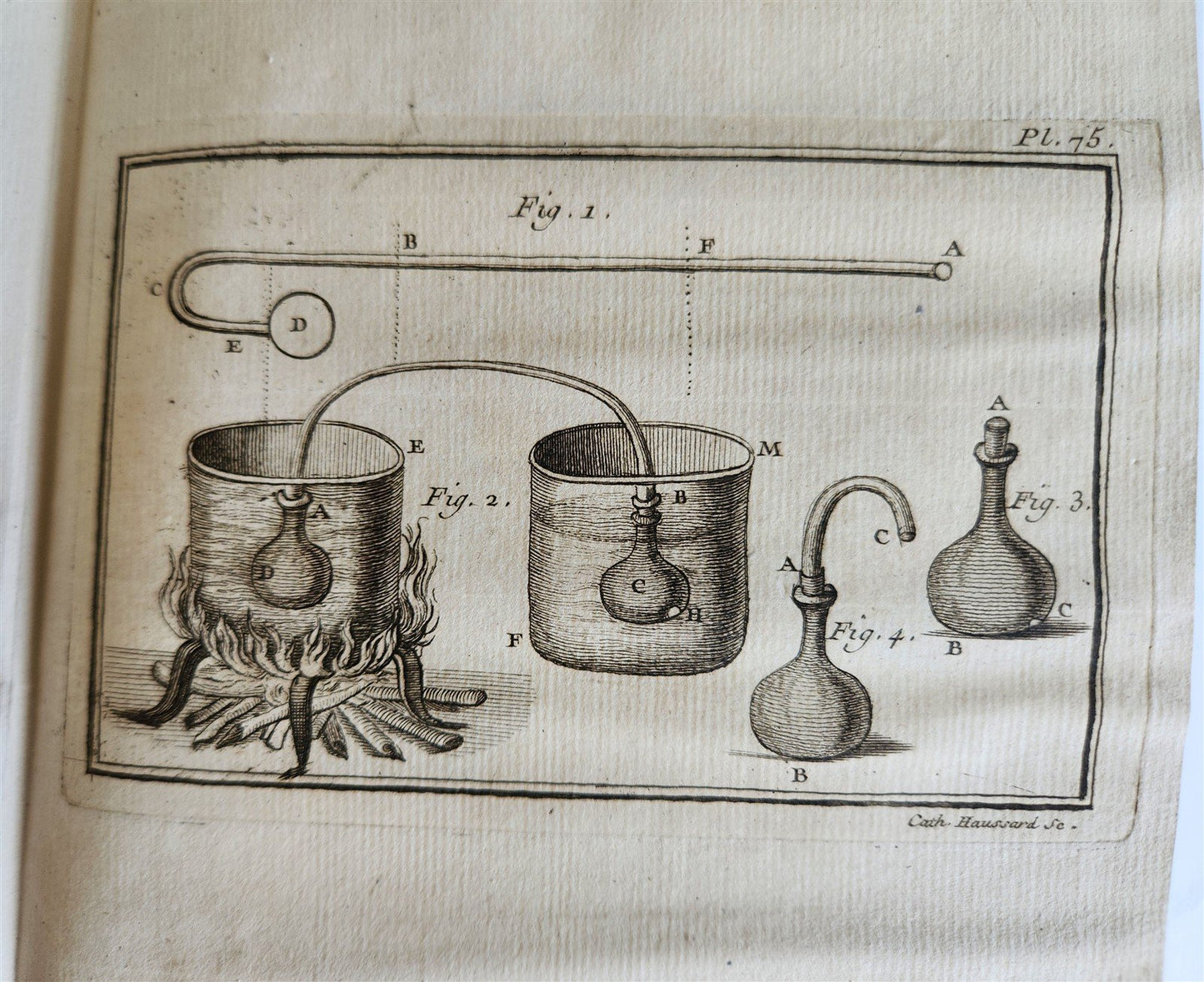 1753 MEDICAL TREATISE ILLUSTRATED ANATOMY by Francois PLANQUE antique V. 4