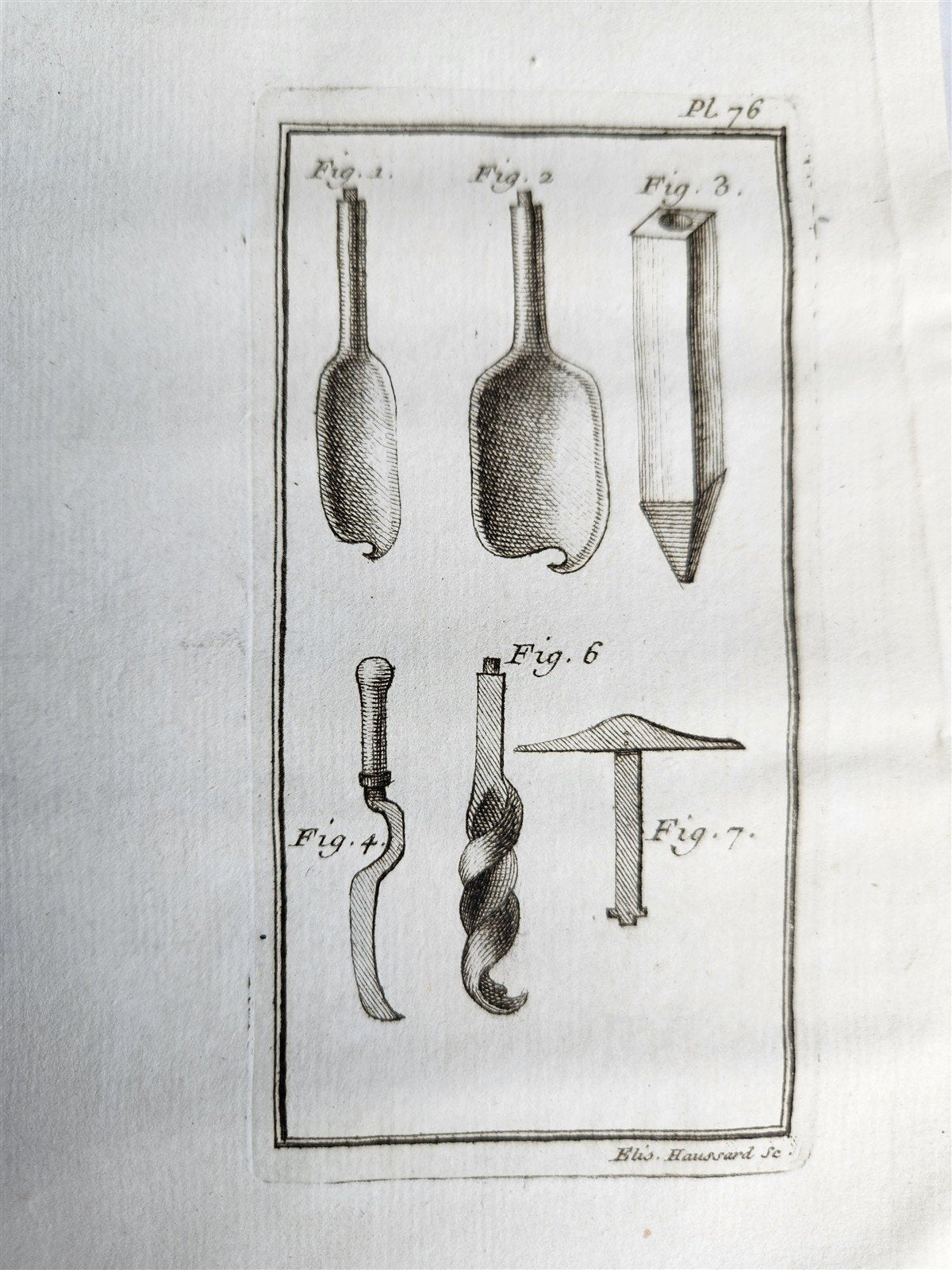 1753 MEDICAL TREATISE ILLUSTRATED ANATOMY by Francois PLANQUE antique V. 4