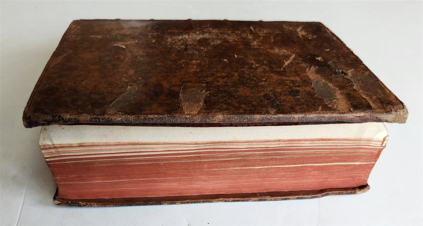 1753 MEDICAL TREATISE ILLUSTRATED ANATOMY by Francois PLANQUE antique V. 4