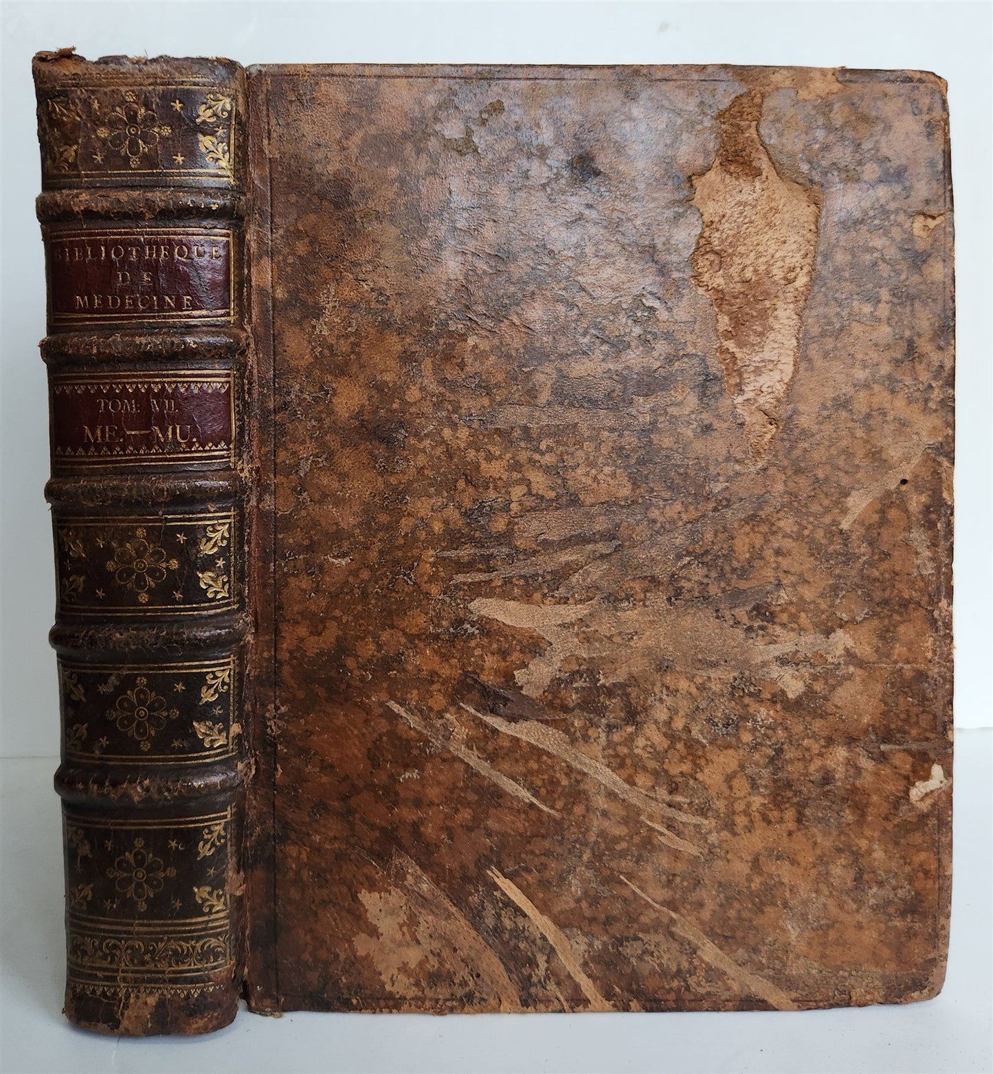 1752 MEDICAL TREATISE ILLUSTRATED ANATOMY by Francois PLANQUE antique V. 7
