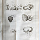 1748 MEDICAL TREATISE ILLUSTRATED ANATOMY by Francois PLANQUE antique V. 1