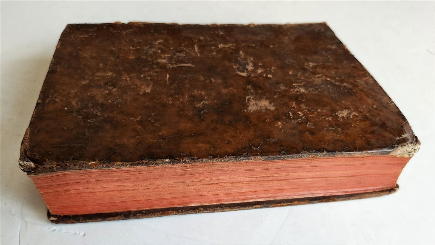 1748 MEDICAL TREATISE ILLUSTRATED ANATOMY by Francois PLANQUE antique V. 1