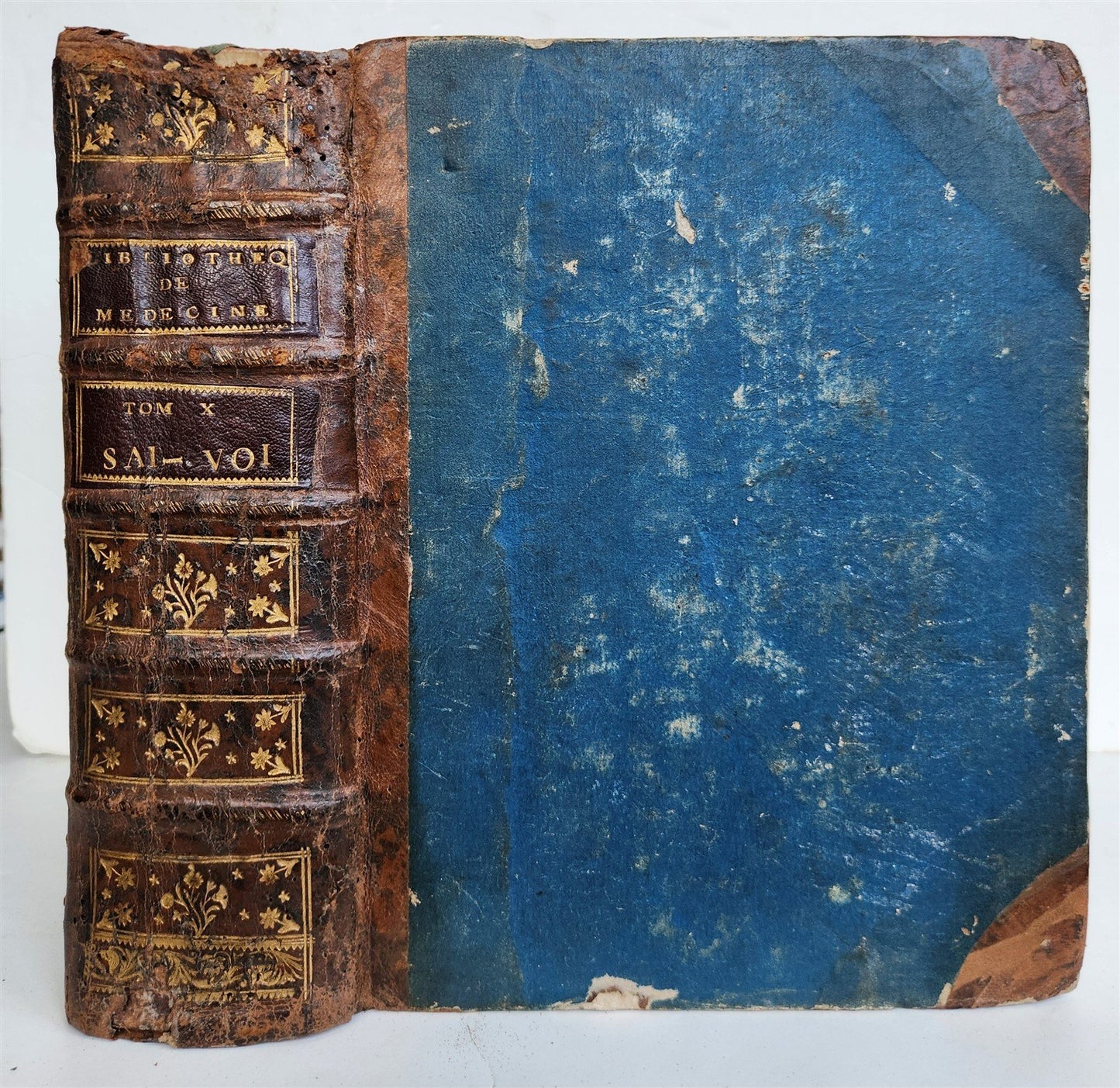 1770 MEDICAL TREATISE ILLUSTRATED ANATOMY by Francois PLANQUE antique V. 10