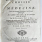1770 MEDICAL TREATISE ILLUSTRATED ANATOMY by Francois PLANQUE antique V. 10