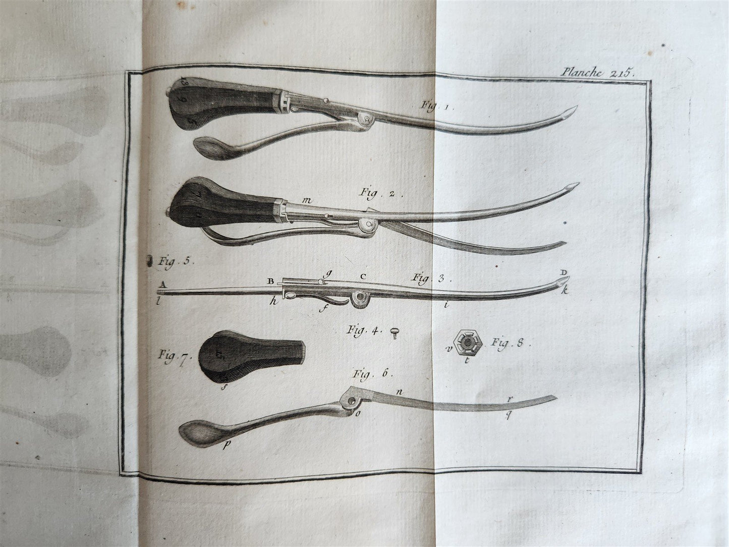 1770 MEDICAL TREATISE ILLUSTRATED ANATOMY by Francois PLANQUE antique V. 10