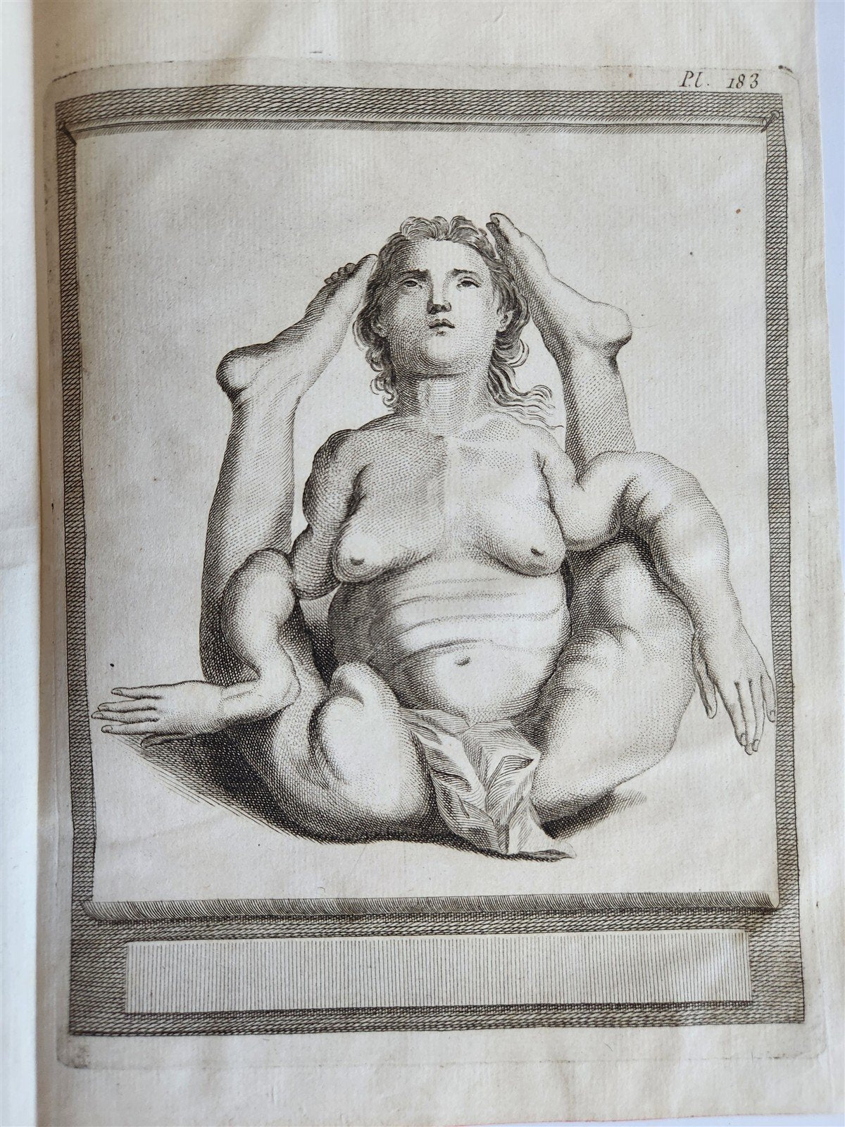 1766 MEDICAL TREATISE ILLUSTRATED ANATOMY by Francois PLANQUE antique V. 9
