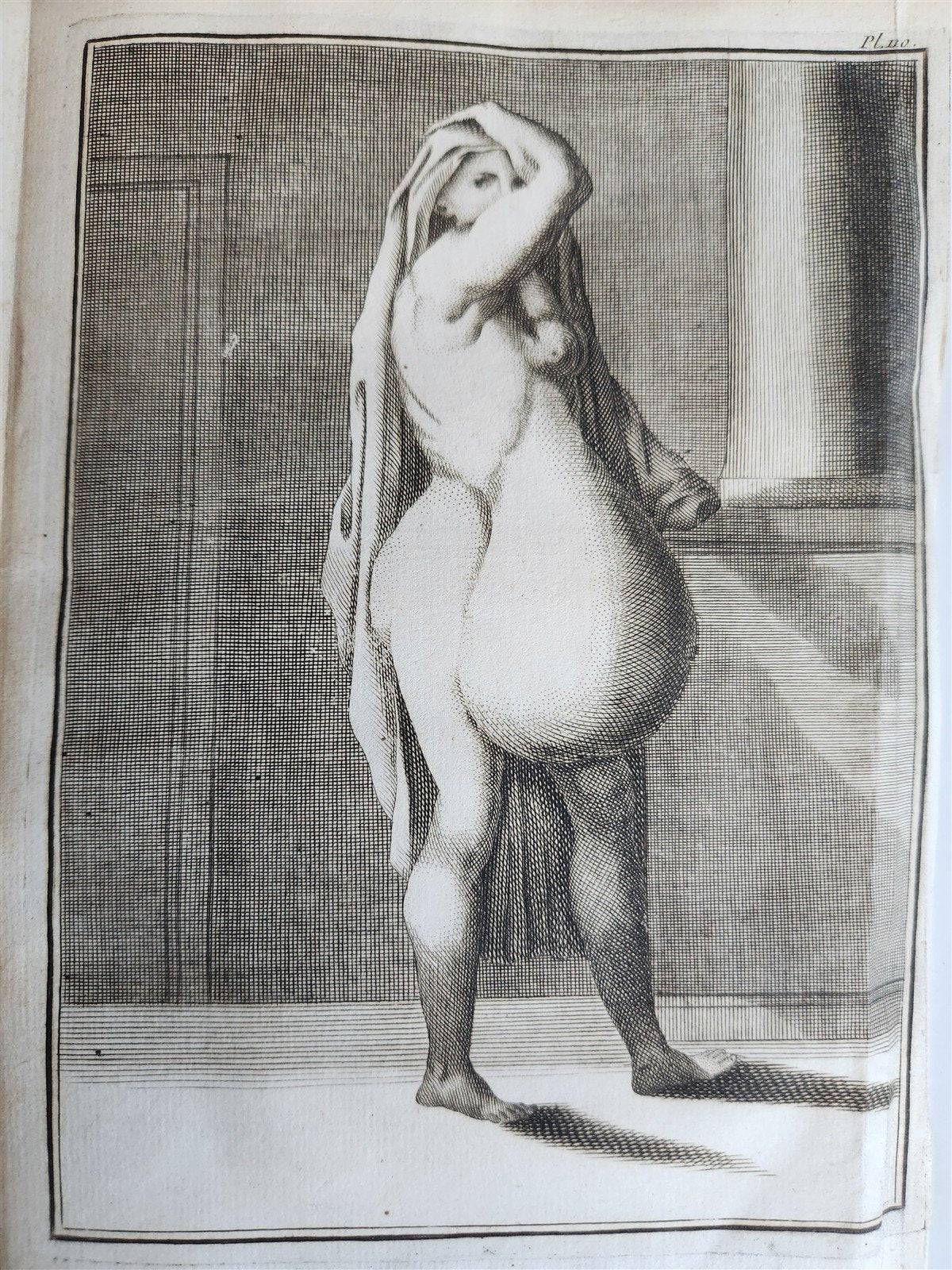 1759 MEDICAL TREATISE ILLUSTRATED ANATOMY by Francois PLANQUE antique V. 5