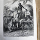 1843 TRAVELS to AMERICA CHINA INDIA 8 vols ILLUSTRATED antique in FRENCH