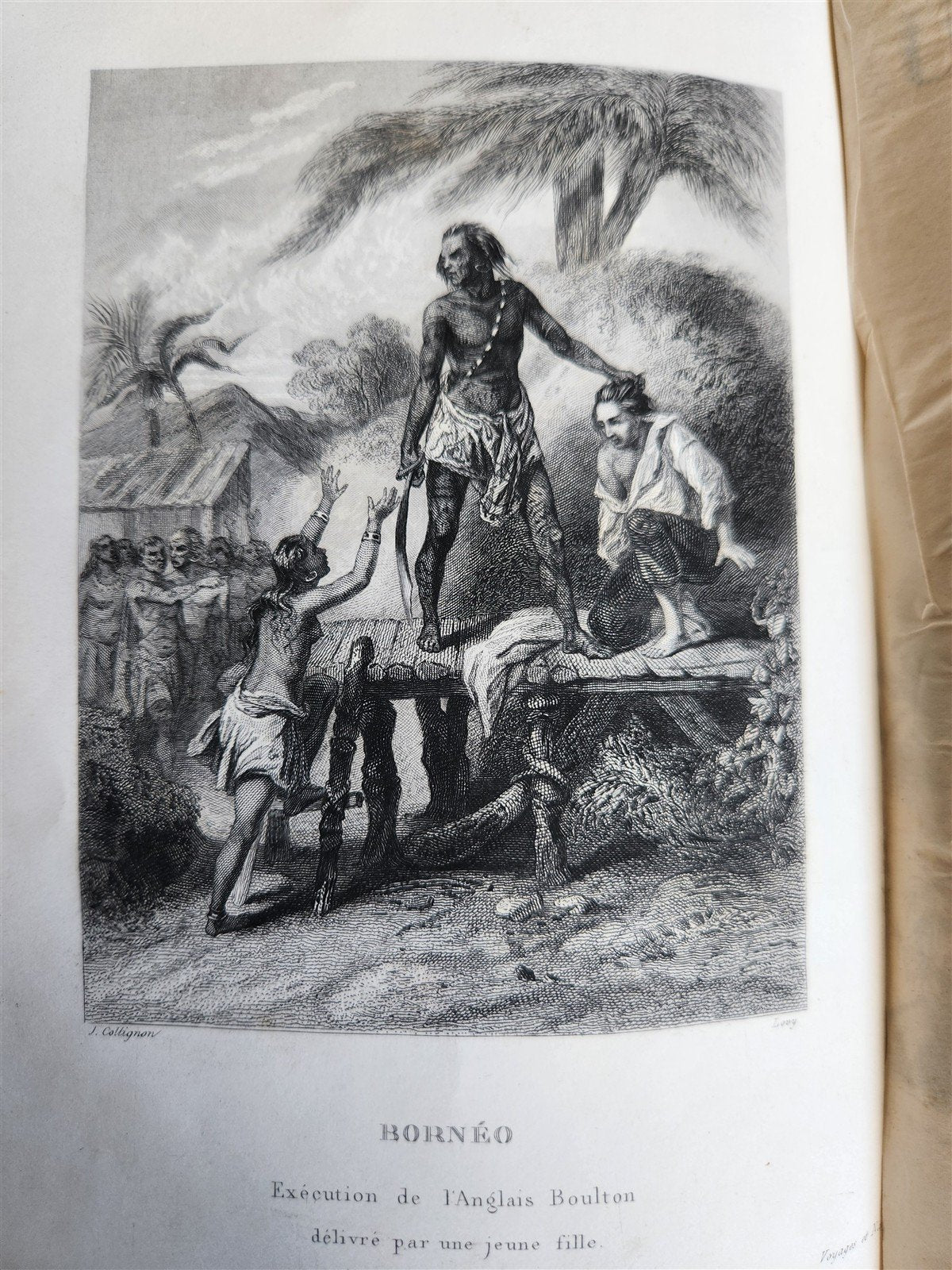 1843 TRAVELS to AMERICA CHINA INDIA 8 vols ILLUSTRATED antique in FRENCH