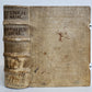 1710 THEOLOGY antique BLIND TOOLED PIGSKIN BINDING decorative