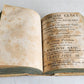 1710 THEOLOGY antique BLIND TOOLED PIGSKIN BINDING decorative