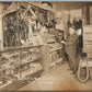 LATIMER IA T.JOHNSON GENERAL STORE INTERIOR ANTIQUE REAL PHOTO POSTCARD RPPC