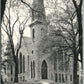 MT.VERNON CORNELL COLLEGE THE CHAPEL ANTIQUE REAL PHOTO POSTCARD RPPC