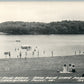 STRAWBERRY POINT IA BACK BONE BEACH VINTAGE REAL PHOTO POSTCARD RPPC