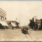 S.LAMOURE ND 8th STREET ANTIQUE REAL PHOTO POSTCARD RPPC
