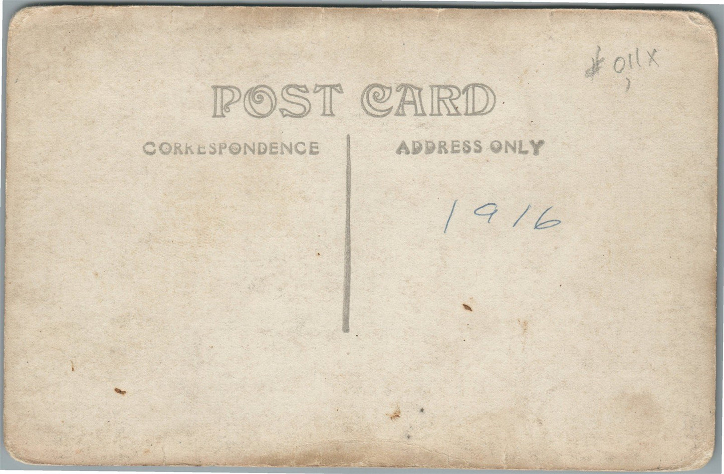 HAMILTON ND MAIN STREET ANTIQUE REAL PHOTO POSTCARD RPPC
