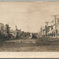 WIMBLEDON ND MAIN STREET ANTIQUE REAL PHOTO POSTCARD RPPC