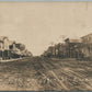 ELLENDALE ND MAIN STREET ANTIQUE REAL PHOTO POSTCARD RPPC
