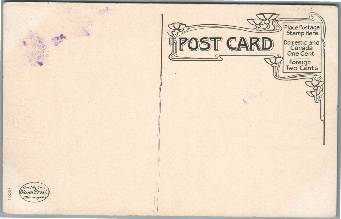 MANDAN ND RESIDENCE STREET ANTIQUE POSTCARD