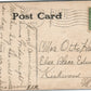 DAZEY ND THRESHING SCENE ANTIQUE POSTCARD