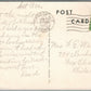 CHRISTIANSBURG VA HIGH SCHOOL ANTIQUE POSTCARD