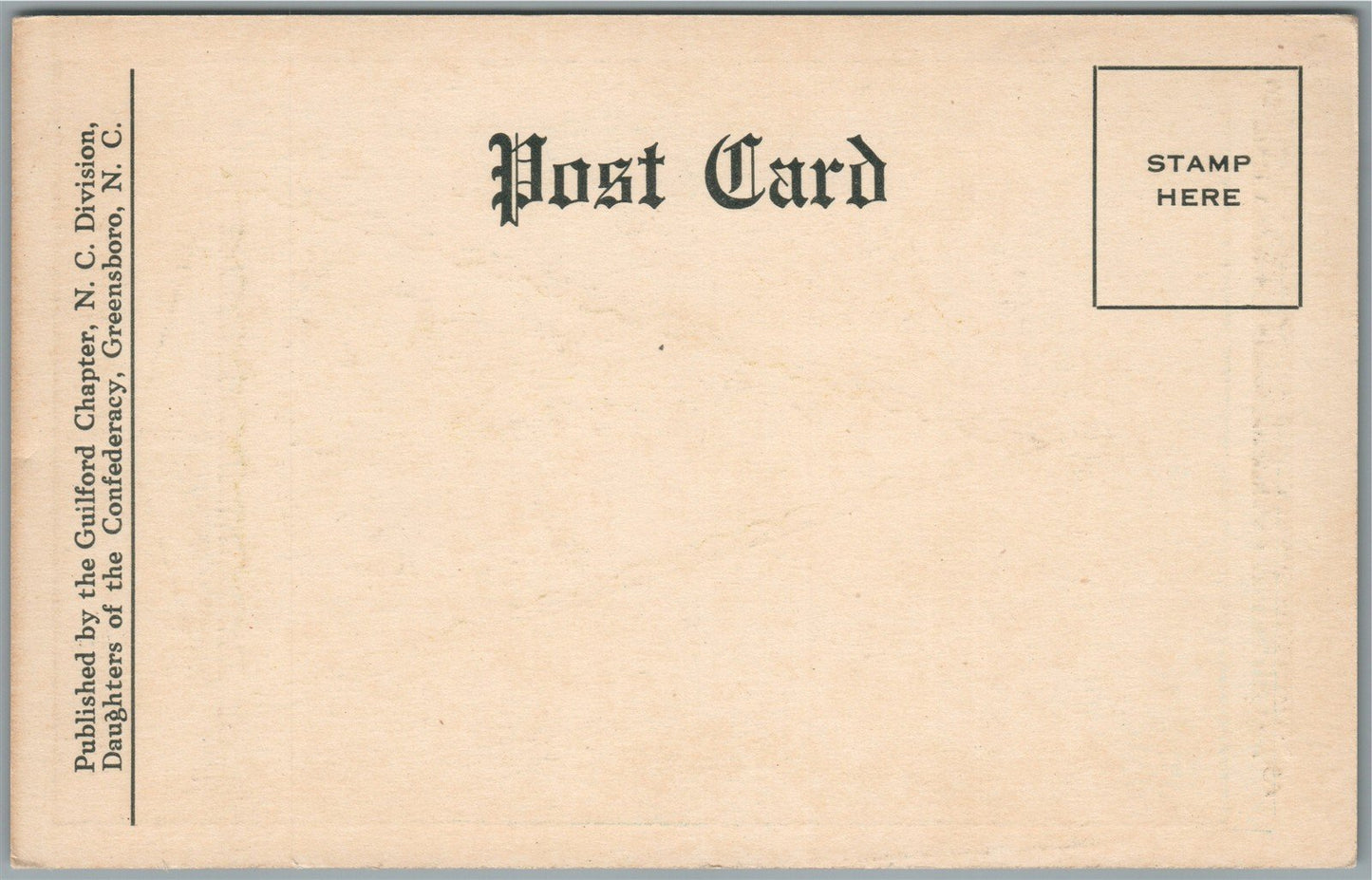 RICHMOND VA MUSEUM KKK BANNER ANTIQUE POSTCARD